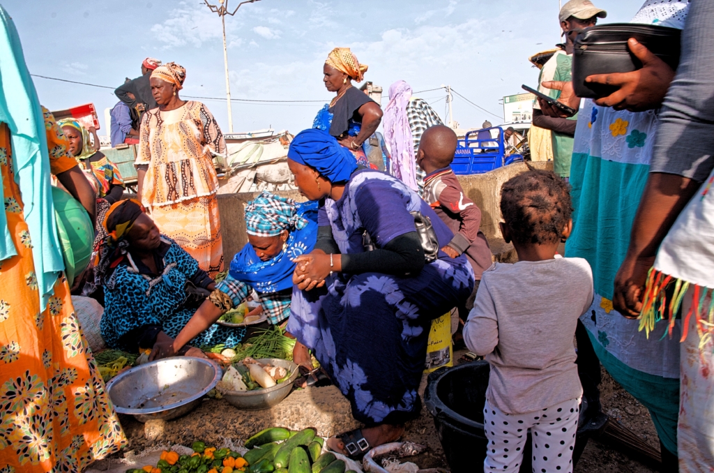 Women Fish Sellers, Saint-Louis Senegal