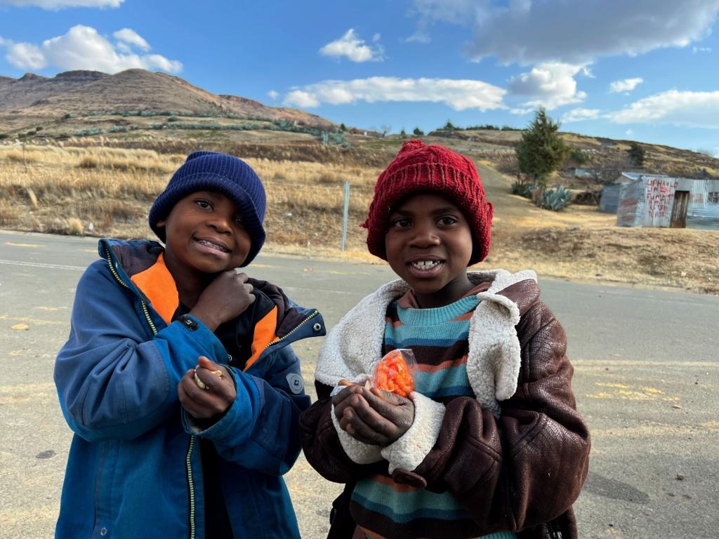 Two Boys - Lesotho