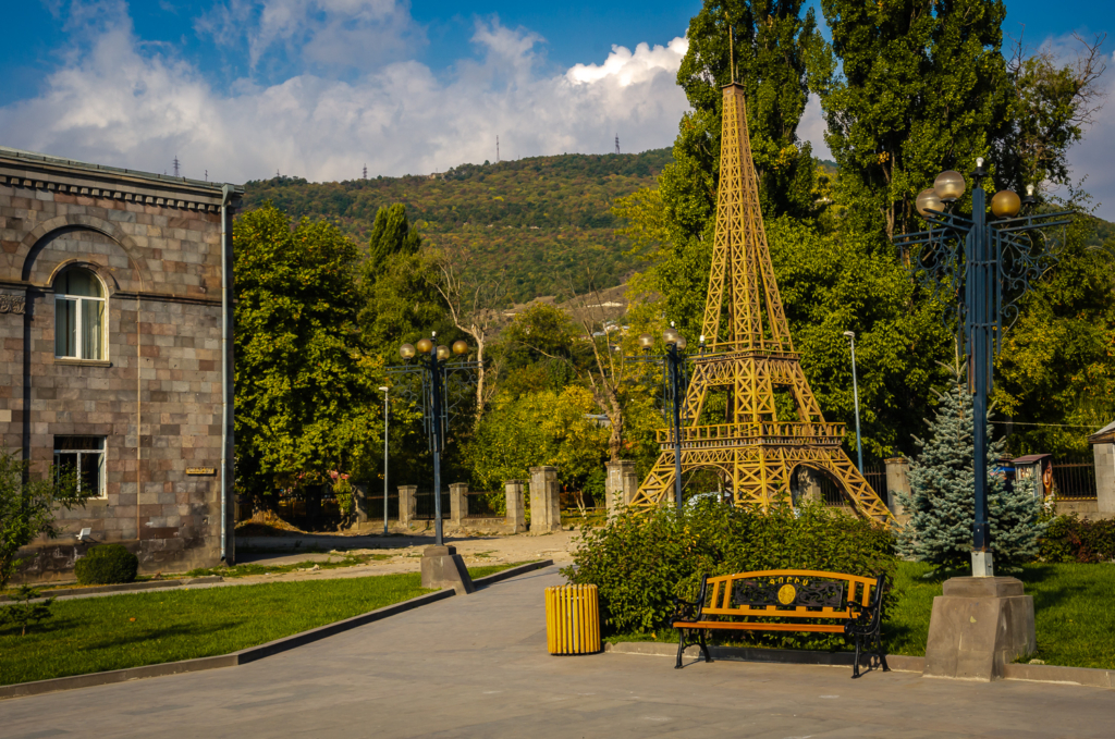 Eiffel Tower in Goris Armenia